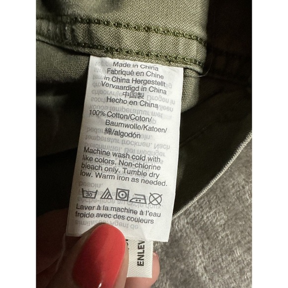Madewell Olive Jean Jacket - Picture 11 of 12